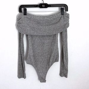 Fashion Nova "It's Time" off-shoulder bodysuit